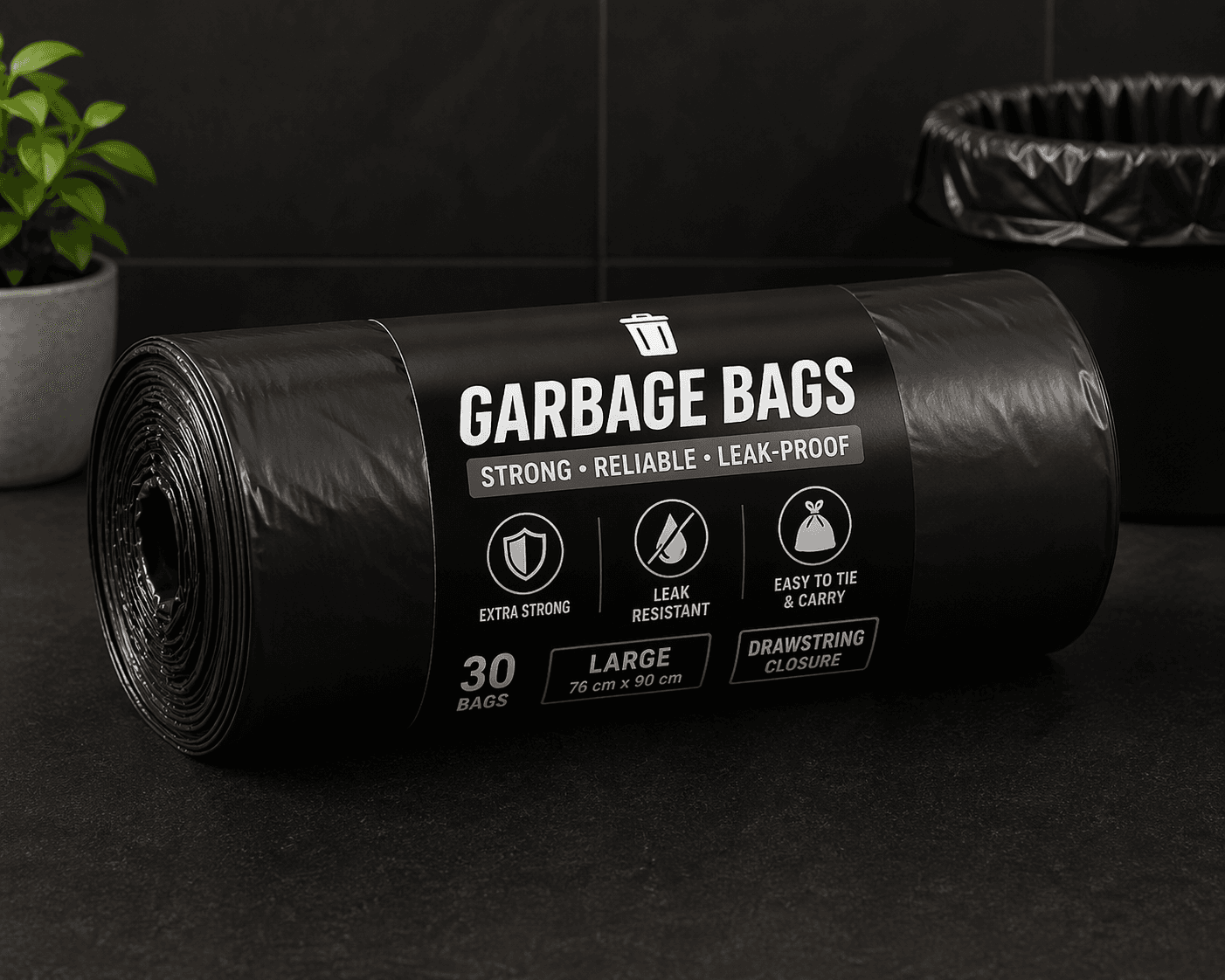 Garbage Bags (Black)