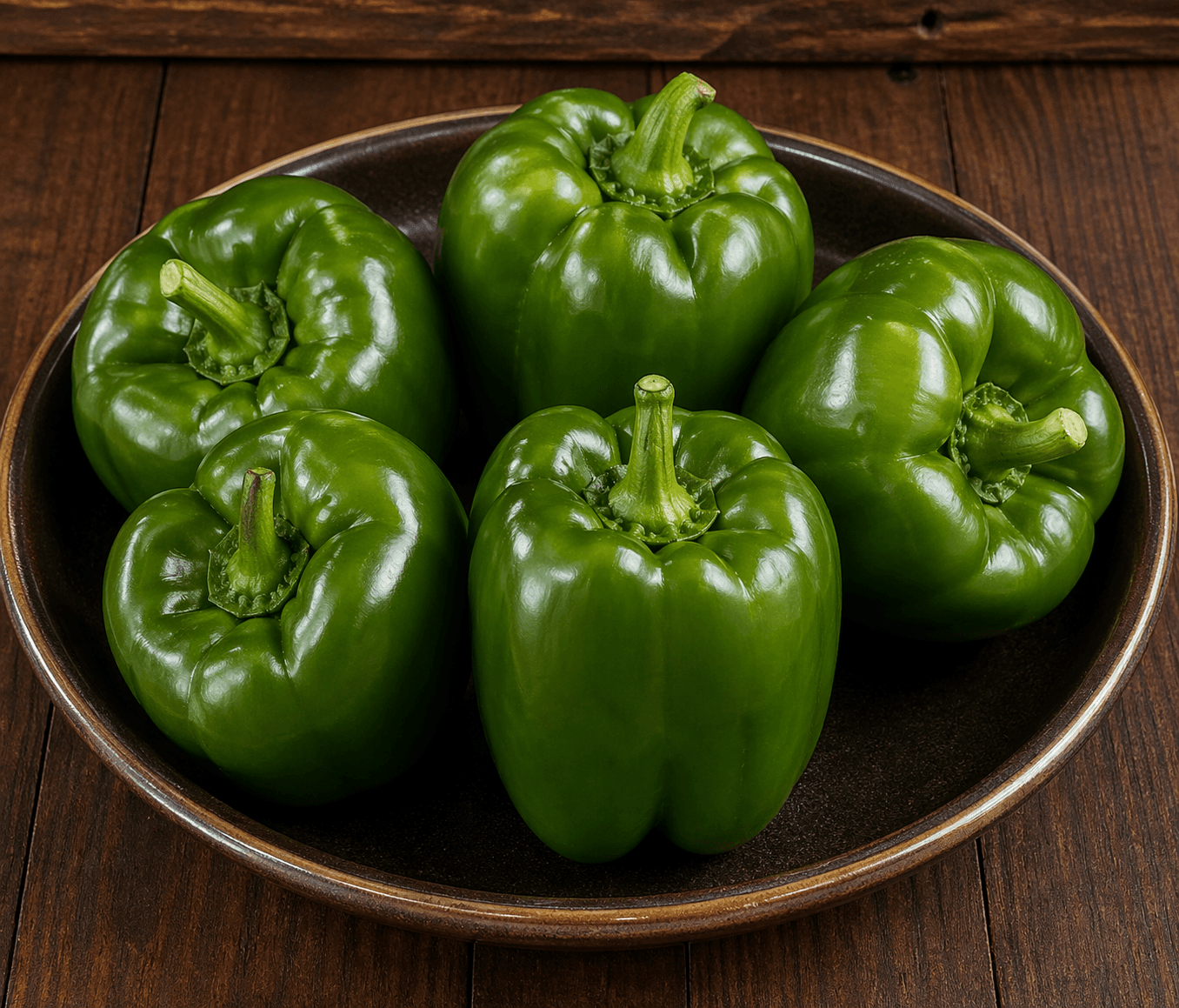 Bell Peppers (Green) - Fresh (Per Kg)